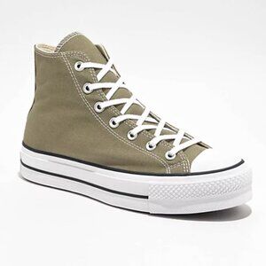 Converse Chuck Taylor All Star Lift Platform Mossy Sloth Shoes
